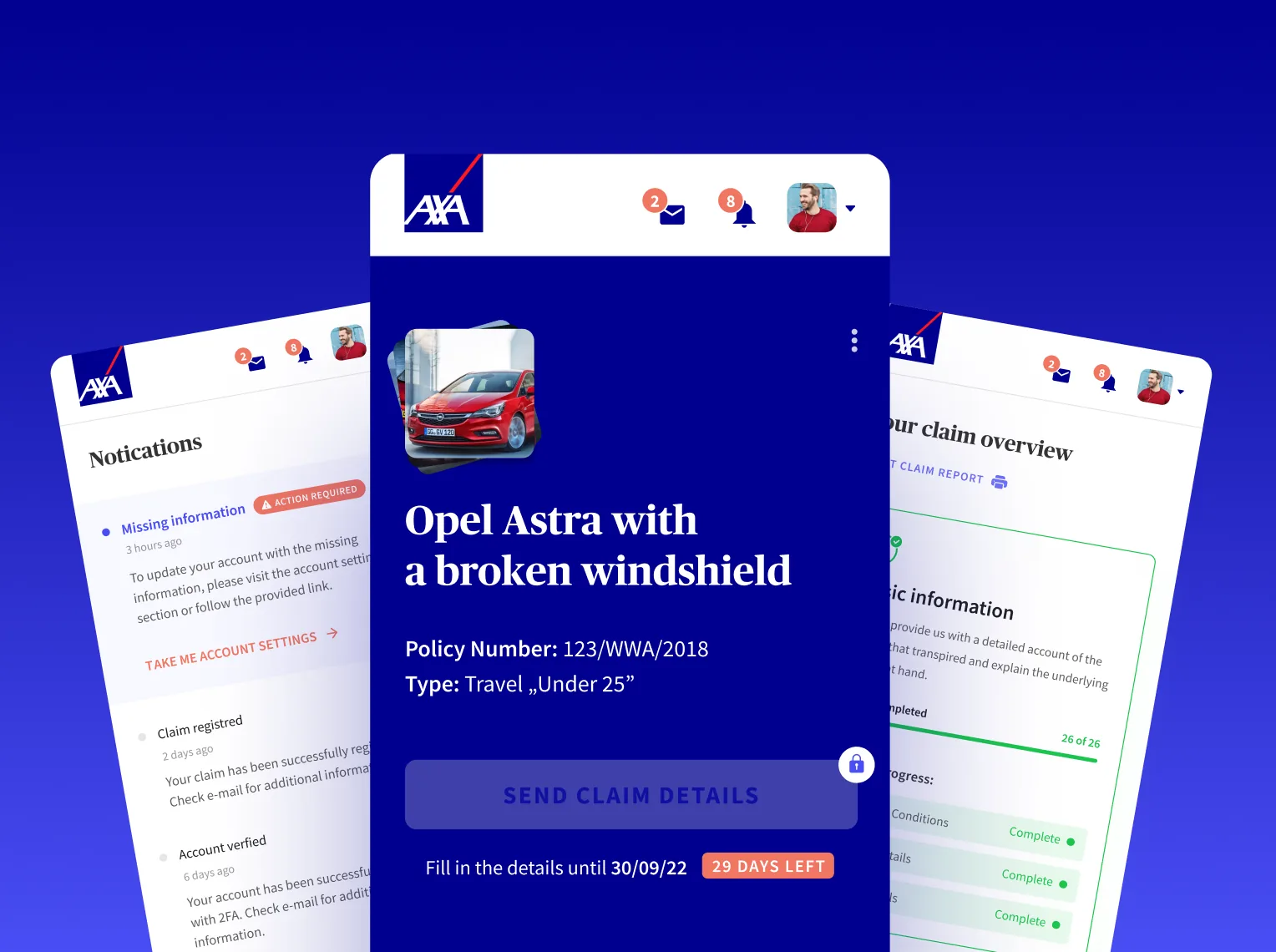 AXA project design